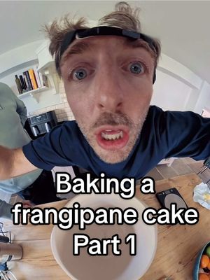 Baking a frangipane cake. It’s gonna taste like pears and almonds.  