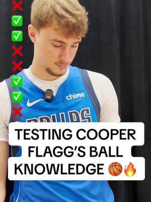 We tested Cooper Flagg's ball knowledge with a pack of basketball cards from the year he was born... 2006! How many do you know?