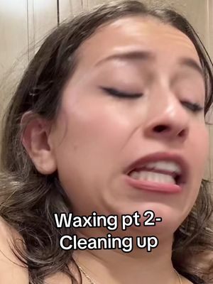 Never using soft wax again. #amycarreon #ayymay #waxing #cleanup #pain 
