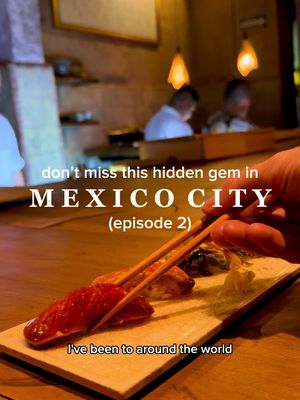 save this hidden gem for your trip to Mexico City📍🇲🇽 episode 2 of many !! if you want my full Mexico City travel guide, comment “travel guide” below or message me! Name: Homare Address: Zacatecas 17, Roma Nte., Cuauhtémoc, 06700 Ciudad de México, CDMX Price: $1000 mxn / person Hours: 1-11pm daily, closed Monday Why I love it: - INCREDIBLE food - unique and intimate space - amazing service - can eat Omakase or à la carte  - prime location in Roma Norte if you want my full Mexico City travel guide, comment “travel guide” below or message me! #cdmxfood #cdmx #hiddengems #romanorte #mexicocitytravel                 Mexico City Travel Guide | Mexico City Travel | CDMX Life | Mexico City Best Restaurants | Mexico City Hidden Gems | Mexico City Itinerary