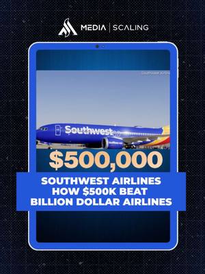 Southwest Airlines started with $500K and a war. No marketing team. No massive budget. Just courtroom battles. Herb Kelleher didn’t blink… and he didn’t lose. Sometimes, the best strategy is refusing to quit.
