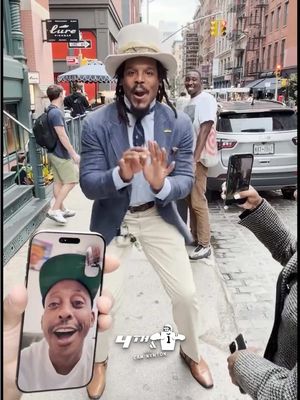 @Cam Newton Ran Into Wallo in NYC… and Stood 10 TOES DOWN to Gillie on Jalen Hurts 💀