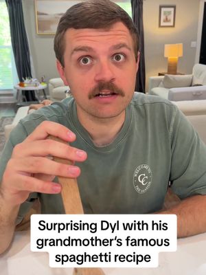 I should have made this a long time ago ❤️ #shelbanddyl #spaghetti #surprise #couples #relationships 