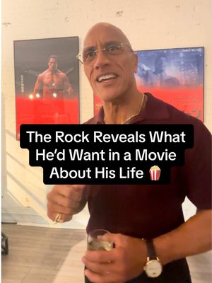 @The Rock talks what moments from his iconic WWE career he would want to be featured in a movie about his life 👊🍿 He stars in the upcoming sports biopic #TheSmashingMachine, which follows the life of famous wrestler Mark Kerr. 🔥 The film hits theaters October 3rd! #therock #WWE #movies 