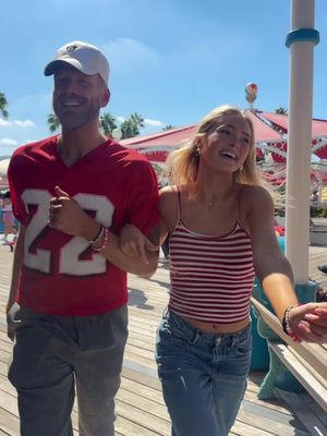 US WHEN WE FOUND OUT WE GET TO BE SHARPAY AND RYAN FOR DISNEY NIGHT!!!!! 🥳✨🤗 @Dancing with the Stars #DWTS 