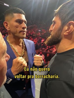 "Eu não quero voltar pra borracharia" #MagomedAnkalaev #AlexPereira #UFC320 #poatan #UFC #TikTokEsportes #MMA