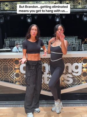 I’ve never wanted to be left out of a friend group more 😒 #dwts #eliminated @Britt Stewart @jennajohnson 