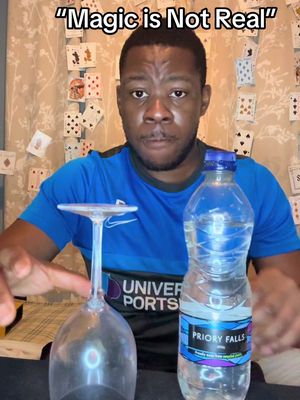 The only answer to “Magic is Not Real” #magictrick #magic #watertowine 