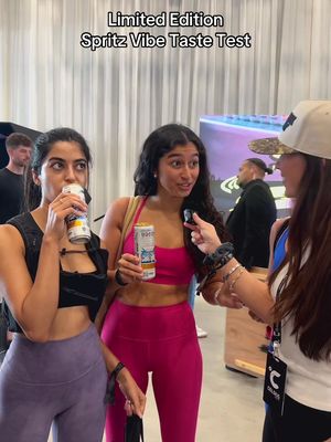 An exclusive sip into the Spritz Vibe Season! 🍊🧊 #CELSIUS #LiveFitGo 