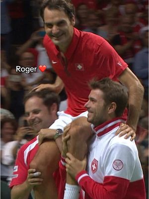 one of a kind 🌟 #daviscup #tennis #rogerfederer #switzerland #Love 