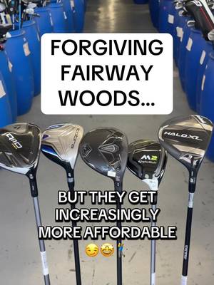 A good fairway wood can make a world of difference on the course ‼️ 🤯   So make sure to find one that fits your game and your budget 🧠 💪 👉 Visit the link in our bio to upgrade on a budget 📈 #golflife #golfaddict #golfclubs #golftok #fyp 
