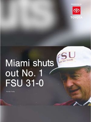 Is this the most embarrassing loss Florida State has suffered to Miami? Presented by @ExploreSEToyota.