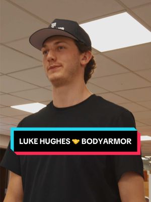 Reading plays & emails – it’s all in a day’s work at the @BODYARMOR office for Luke Hughes‼️