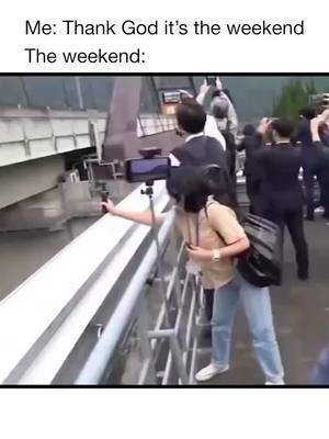 Happy weekend! Time off with family and friends is great, but also work toward creating a life that doesn’t revolve around the weekend. If you celebrate Friday too much, it might be a sign you need to change what you're doing Monday through Thursday. #funnymeme #memes #weekend #friday 
