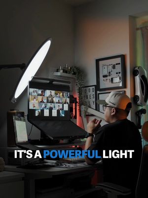 Ditch the bulk and streamline your productivity with the amaran Verge Max! @bestcutfilms  ✅ Slim design with soft, diffused light ✅ Eye-safe for long streaming/working sessions ✅ Mount it your way + control it your way #lighting #desksetup #setup