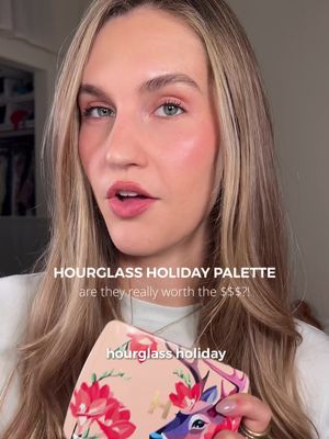 WORTH THE $$$?: hourglass holiday palettes 🧐 this was highly requested so here you go!! honestly not the result i was expecting, but very interesting. i stress that you actually need to USE every powder for it to be worth it, otherwise the math doesn't math... using the @Hourglass Cosmetics deer holiday palette (how cute is the packaging?!) let me know your thoughts and what you want to see next!! #hourglassholidaypalette #hourglassholidaypalette2025 #hourglassholidaypalettes #beautymathbyrachel #beautymath 