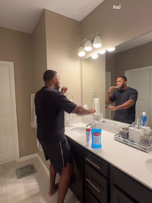 #ad #colgatepartner Big goals are built on small daily habits. For me, that means taking care of my body, my mindset, and my smile. That's why I start and end every day with the @Colgate Total lineup — Active Prevention Whitening Toothpaste, the Foaming Clean Toothbrush, and Advanced Pro-Shield Mouthwash from @Walmart . Because when your health and your smile are on point, you show up confident for everything else life throws your way.