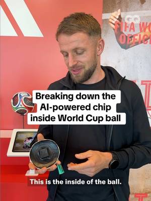 The adidas TRIONDA is set to be the most advanced ball in World Cup history thanks to an AI-powered chip embedded inside. Hannes Schaefke, the Football Innovation Lead at adidas, breaks down the Connected Ball Technology and why the chip won’t affect the overall weight balance. #adidas #Soccer #football #worldcup #trionda 