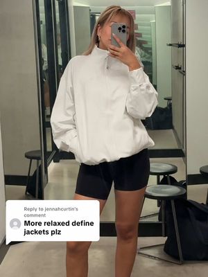 Replying to @jennahcurtin But have you met the Define Oversized? We promise you'll love this oversized, cozy, cinchable jacket just as much. #lululemon #lululemondefinejacket 