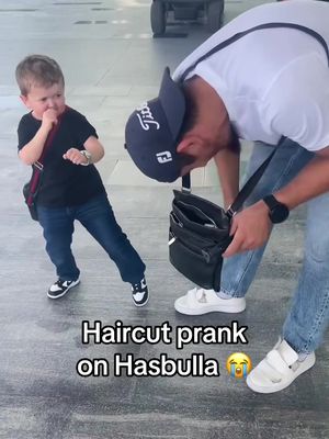 Hasbulla wasn’t having it 🤣 (mehdi_baydulaev/IG) #hasbulla #prank #pranking #fail #funny 