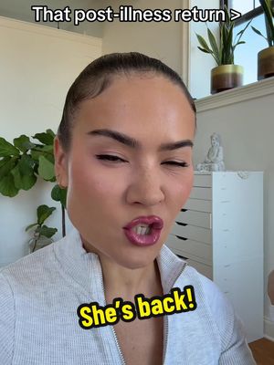 Was out sick for a whole week, but today I’m back and I feel like I can take on anything! Is this a female thing or can everyone relate? 