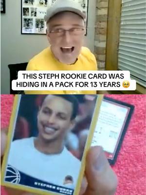 He finally found a Steph Curry rookie card, and his reaction was priceless ❤️ (Via Wolf Pack Man)
