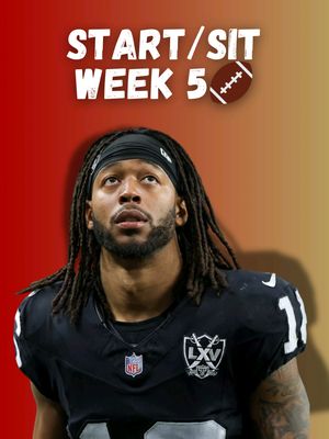 Start Sit Decisions Week 5 Fantasy Football #nflcontent #fantasyfootball #fantasyfootballadvice #startsit #fantasyfootballrankings Deciding which players to start and which to sit in fantasy football