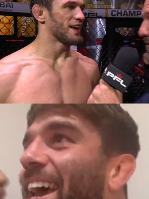 “𝘼𝙇𝙁𝙄𝙀 𝘿𝘼𝙑𝙄𝙎… 𝘼𝙉𝙔𝙏𝙄𝙈𝙀, 𝘼𝙉𝙔𝙒𝙃𝙀𝙍𝙀” 😱 Usman Nurmagomedov calls out Alfie Davis, with the Englishman reacting hilariously on livestream 😂 Do you want to see that fight next? 👀 #RoadToDubai #PFL #championship #champion #MMA #sports