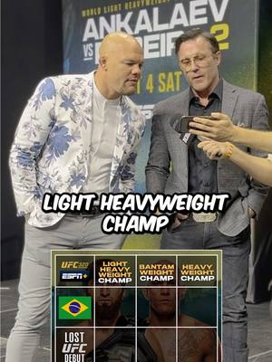 Pereira vs Ankalaev, who you got? #ad Tune into #UFC320 on ESPN PPV on Saturday October 4th at 10:00pm EDT. Buy now at espnplus.com/ppv #ESPNMMA @ESPN MMA 