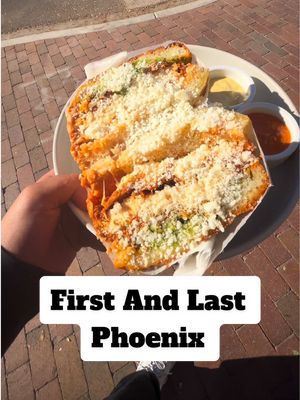 Sandwich lovers, THIS is your sign! ✨ First & Last in downtown Phoenix is serving up the most flavor-packed, viral-worthy sandwiches 🤤🔥 But warning… they sell out FAST. Get there between 11–3 and thank me later 1001 N 3rd Ave 1, Phoenix, AZ 85003 #FoodTok #phoenixeats #viraleats #sandwich #arizona 