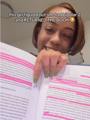 yall i am SCREAMINGGGGG i got this book on bipolar disorder and someone took notes on the type 2 part then returned the book 😭😭😭😭😭 @Amazon yall so wrong for this!!! #bipolardisorder #bipolar1 #bipolar2 