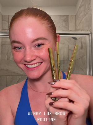 My 2025 Brow Routine with @Winky Lux 💅🏻🤭#WinkyLuxPartner #WinkyLux #BrowRoutine #Brows #MakeupTok 