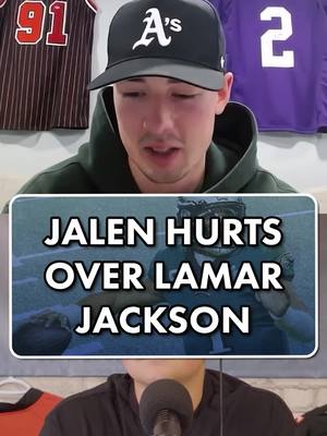 Hurts or Lamar? Who would you rather have? #nfl #nflfootball #football 