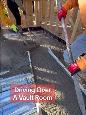 I Built A Vault Under Under Our Garage Floor, And Just Drove On It For The First Time #build #howto #garage #construction #contractor