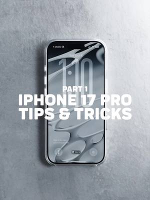 iPhone 17 Pro Tips & Tricks PT 1 (some features also on other iOS 26 devices) #apple #iphone17pro #iphone17promax #iphonetipsandtricks #ios26 