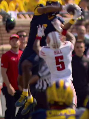 Oh my, McCulley 😳🎨 #cfb #CollegeFootball #bigten #michigan 