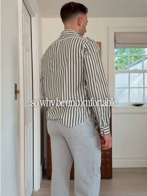 Grey sweatpant and slipper season is here! Here's how to make comfortmaxxing work even when you WFH! @llbean #ad 