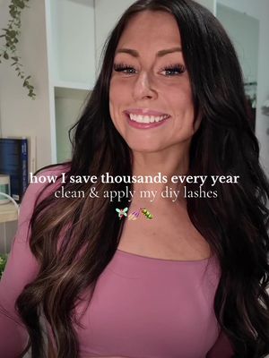 high maintenance but on a budget baby - id rather spend $$ on clothes lol  #lashroutine #lashmaintenance #lashextensions #makeuptutorial #howto diy 