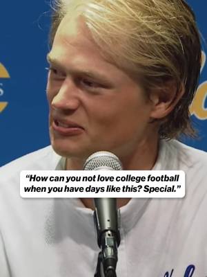 UCLA OC Jerry Neuheisel shares the emotions of taking down No. 7 Penn State 🩵 #cfb #CollegeFootball #ucla #bigten #hopecore 