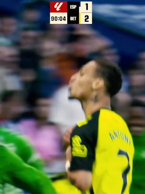 Just @Antony Santos. 🤯 #LALIGAEASPORTS #LALIGAHighlights #EspanyolRealBetis #DeportesEnTikTok 