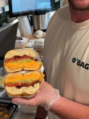 It’s football Sunday - get yourself a BUFFY! 🏈 Buffalo Chicken Salad, lettuce, tomato, cheddar & bacon! 🥓 