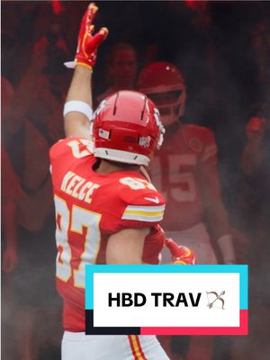 HAPPY BIRTHDAY TO THE HUMAN EXCLAMATION POINT❗️ @Travis Kelce #kansascitychiefs #birthday #celebrate 
