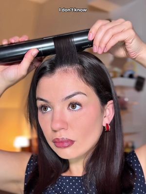 I could not be more excited for these monstrosities to grow out #hairtok #bangs #hairstyle #hairtutorial #hairstraightener 