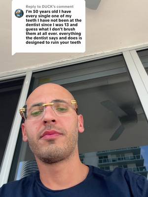 Replying to @DUCK not brushing your teeth isn’t the flex you think it is 