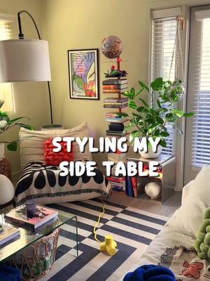 What you guys think?🤔  #sidetable #homedecor #interiorinspo #style #fyp 