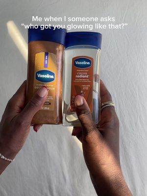 look at the material, you can be the judge of it  #vaseline #cocoaradiant #shimmer #glow 