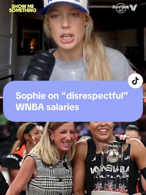 @S O P H I E sounds off on “disrespectful” WNBA salaries #sports #WNBA #basketball 