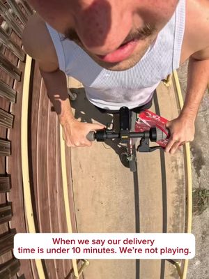 Our scooters run on jet fuel.