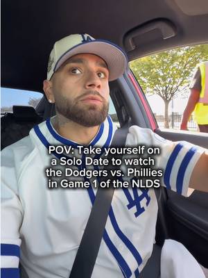 What a game. HUGE WIN for the Dodgers to take a 1-0 lead in the NLDS. Should I go to Game 2? 👀 #pov #Vlog #dodgers #phillies #baseball 