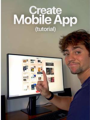 👇🏼Comment “MOBILE APP” and I’ll send you the tool link! Build any mobile app idea. No coding needed 📱 Pick your app type, customize the design, and add extensions like ChatGPT, push notifications, or paid memberships. Then publish to the App Store and Play Store in just a few clicks. #mobileapp #nocode #appdevelopment #aiapps #startup 